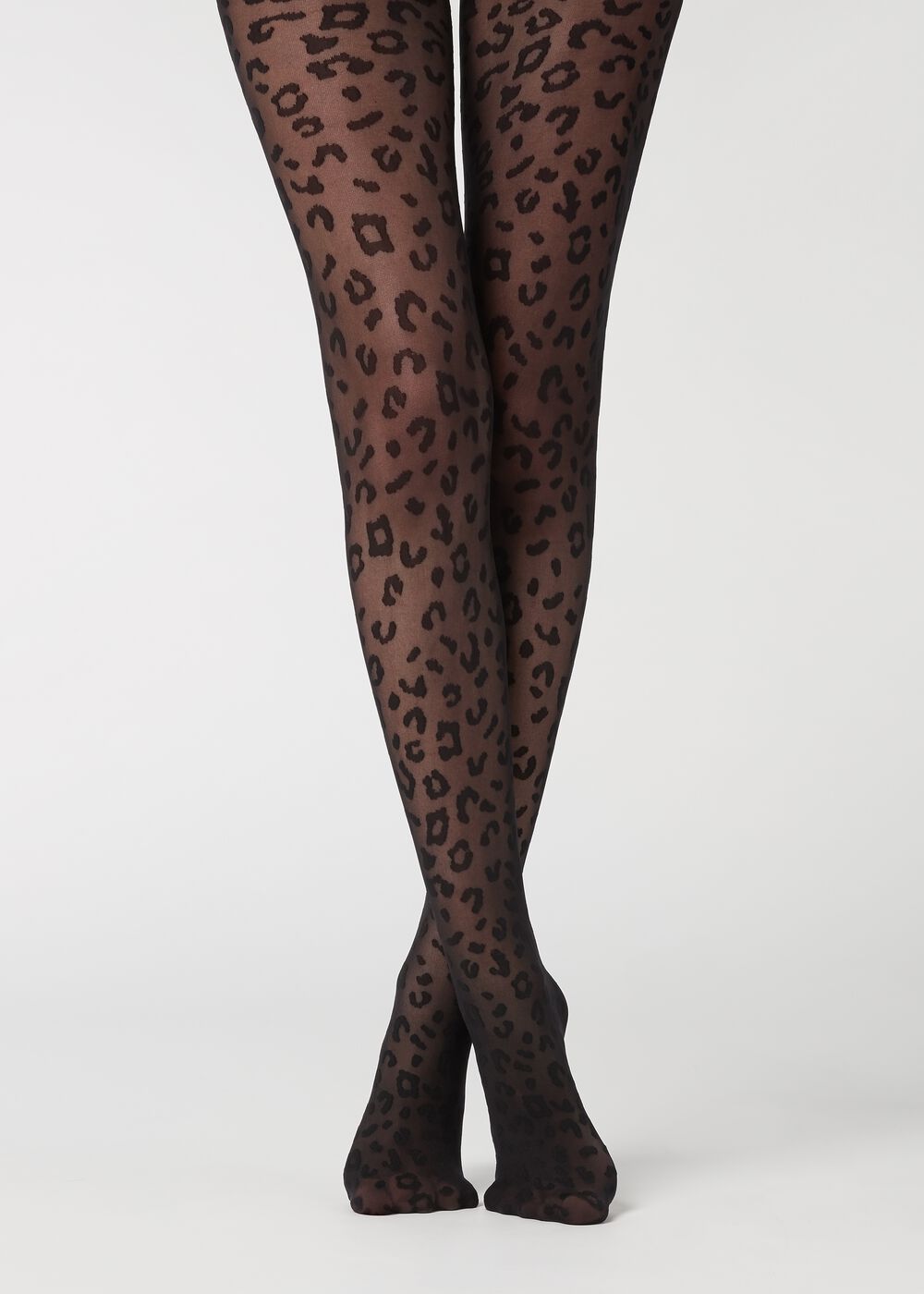 Collant Calzedonia fantasia animalier inverno 2020 2021 Lei Trendy