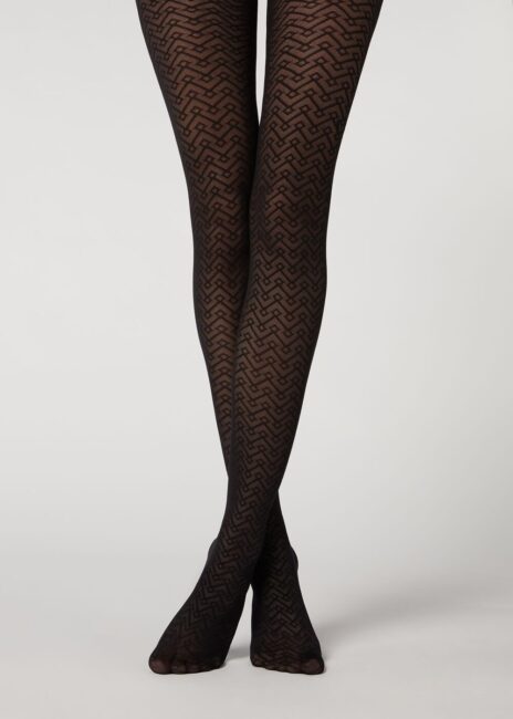 Collant a fantasia geometrica Calzedonia Collant a fantasia geometrica Calzedonia