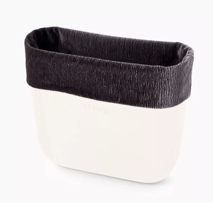 Nuovo bordo borsa O bag in velluto grigio chiaro inverno 2020 2021