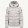 Nuovo piumino pesante donna Colmar inverno 2021 colore grigio chiaro