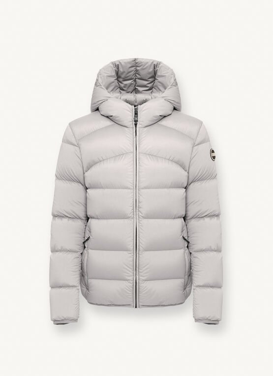 Nuovo piumino pesante donna Colmar inverno 2021 colore grigio chiaro