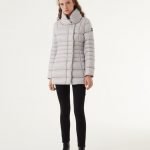 Piumino Colmar donna collezione inverno 2020 2021 colore grigio chiaro