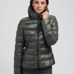 Piumino donna Blauer 2021 modello Kimberly colore verde tiglio selvatico