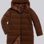 Piumino lungo in velluto donna Blauer collezione inverno 2020 2021