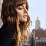 Taglio capelli lunghi con frangia