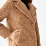 Cappotto Rinascimento Teddy Bear colore cammello inverno 2020 2021