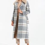 Cappotto a vestaglia Rinascimento fantasia a quadri