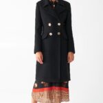 Cappotto doppiopetto con maxi bottoni Rinascimento