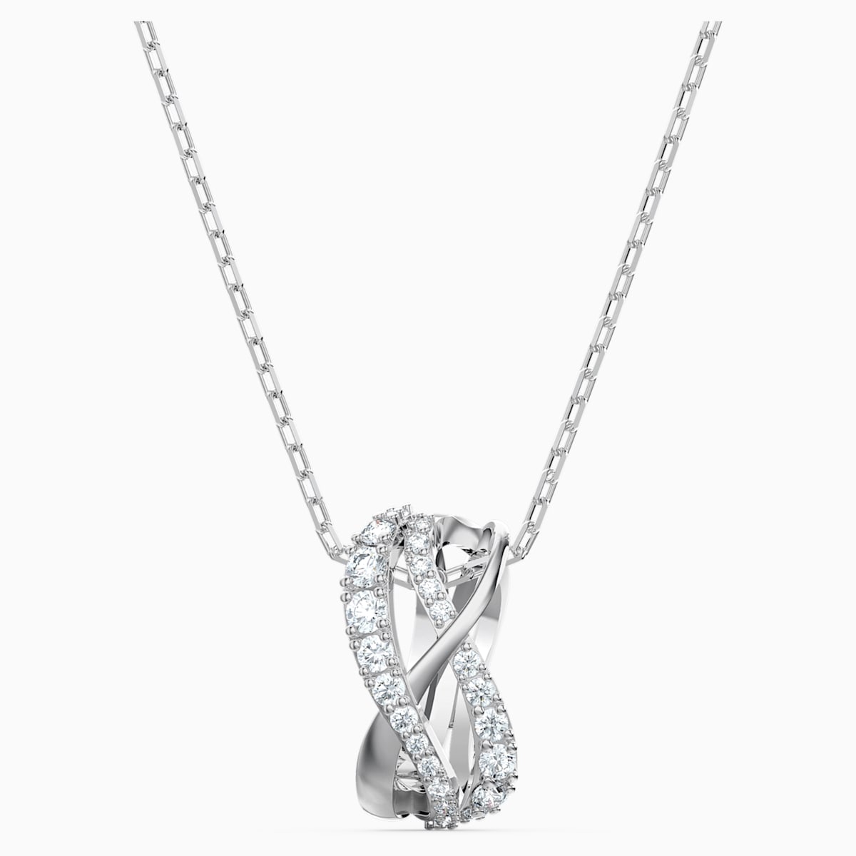 Collana con pendente twist Swarovski collezione inverno 2020 2021