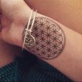 Idea Tatuaggio Fiore della Vita