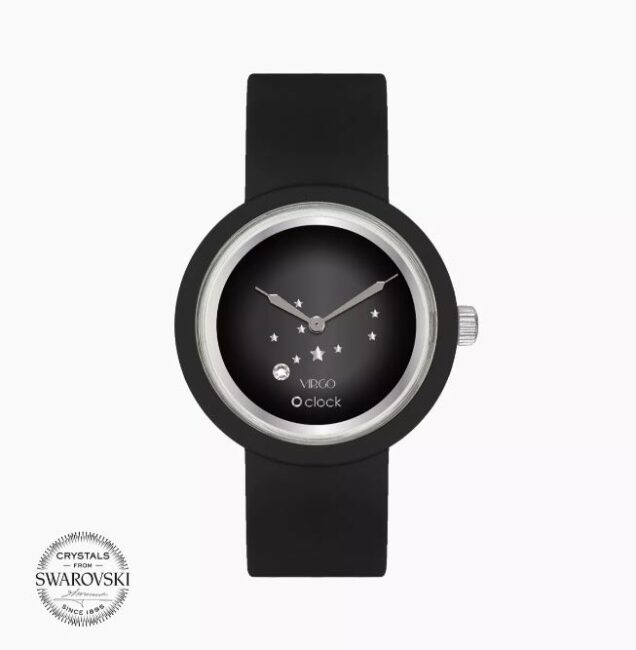Orologio O clock con segno zodiacale Vergine Orologio O clock con segno zodiacale Vergine