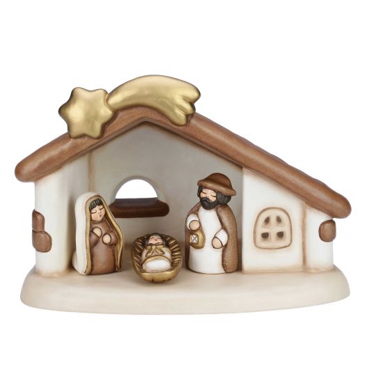 Presepe Thun Capanna e Sacra famiglia