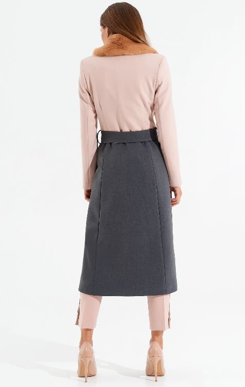 Rinascimento cappotto bicolore inverno 2020 2021