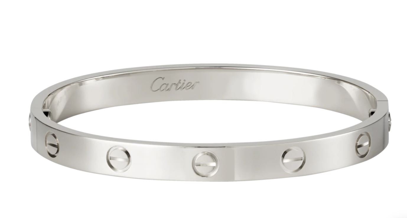 Bracciale LOVE Cartier in oro bianco