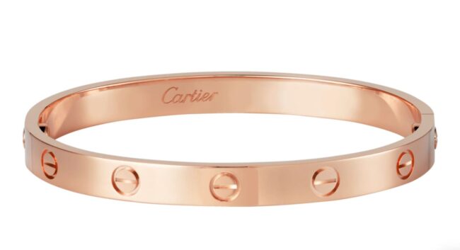 Bracciale LOVE Cartier in oro rosa Bracciale LOVE Cartier in oro rosa