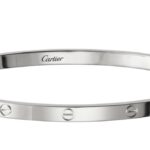 Bracciale Love Cartier piccolo oro bianco