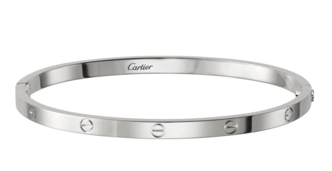 Bracciale Love Cartier piccolo oro bianco Bracciale Love Cartier piccolo oro bianco
