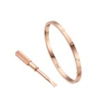 Bracciale Love Cartier piccolo oro rosa