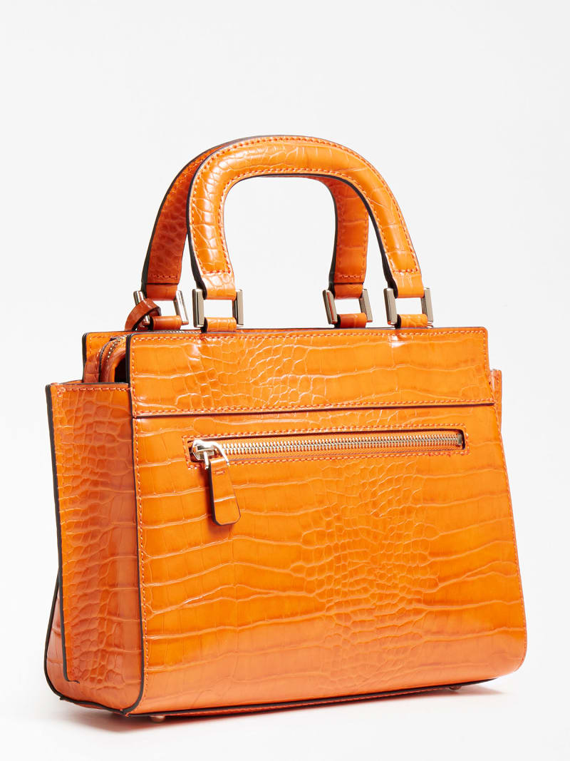 Borsa Guess elegante arancione modello Katey Primavera Estate 2021