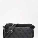 Borsa a tracolla Guess Nera modello Mika Estate 2021