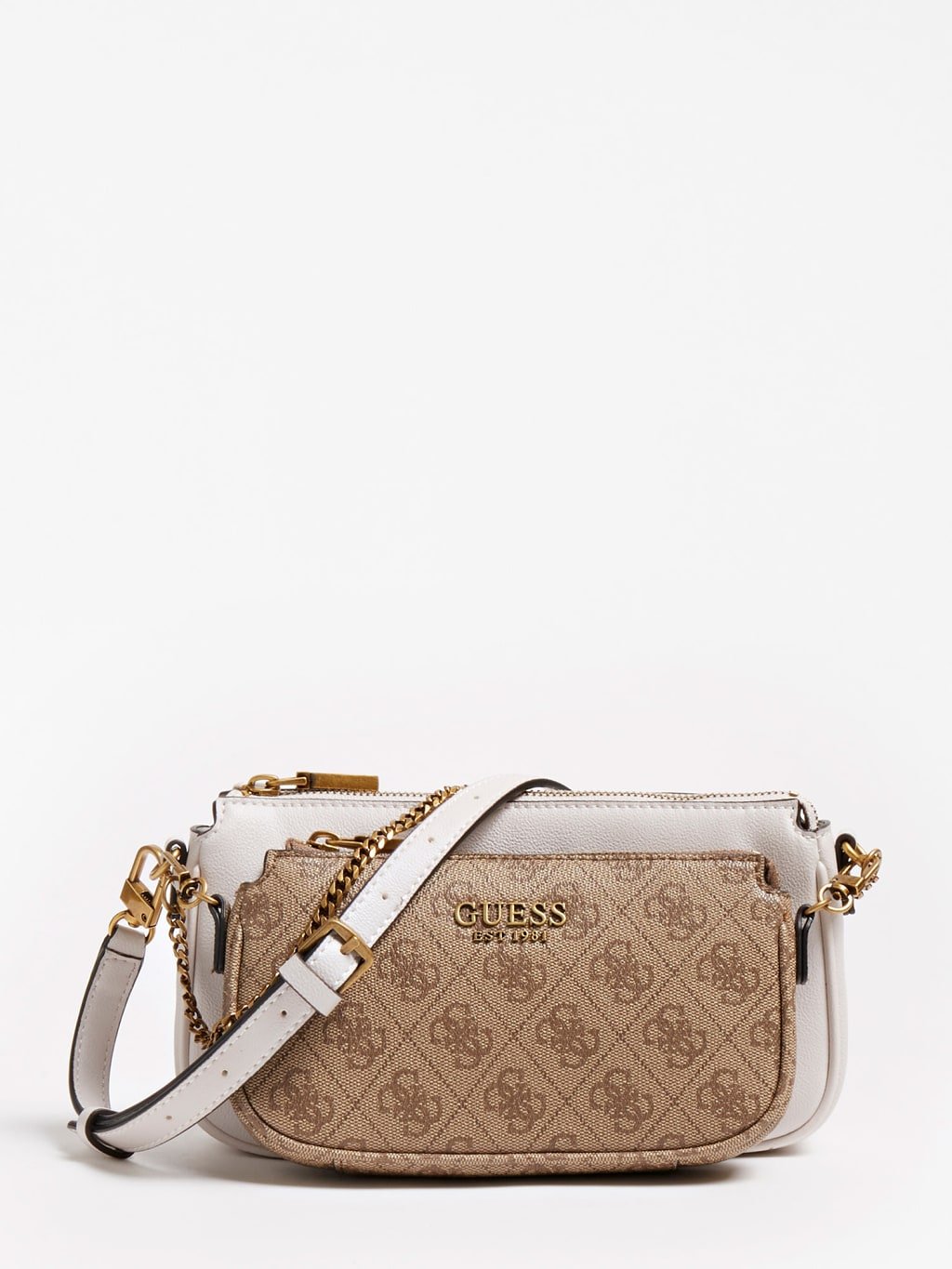 Borsa a tracolla Guess doppia pochette Moda Primavera Estate 2021