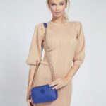 Guess Borsa a tracolla Noelle Blu Primavera Estate 2021