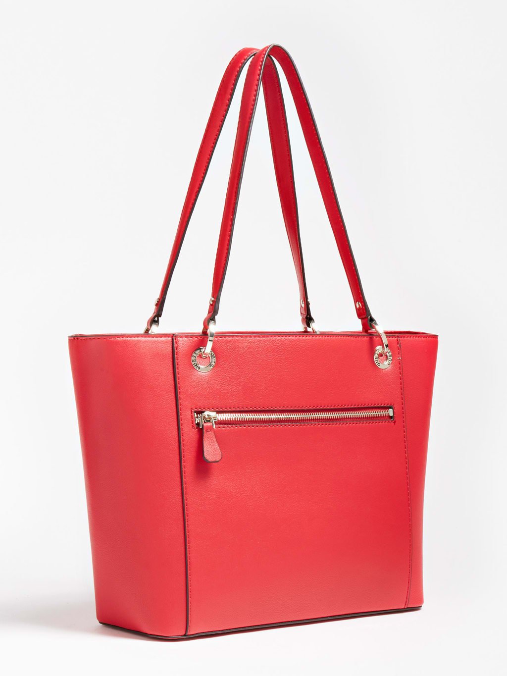 Nuova Borsa Guess Noelle Rossa Primavera Estate 2021 Immagine Posteriore