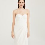 Abito corto con scollo a cuore Max Mara 2021