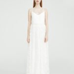 Abito da sposa Max Mara in tulle e pizzo 2021