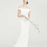 Abito da sposa a sirena con scollo a barchetta Max Mara prezzo 980 euro
