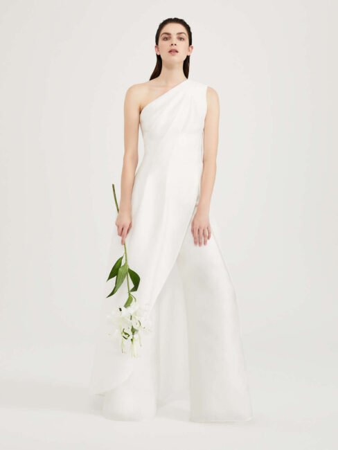 Abito da sposa con pantaloni Max Mara 2021 Abito da sposa con pantaloni Max Mara 2021