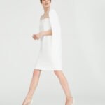 Abito da sposa corto a mantella Max Mara 2021