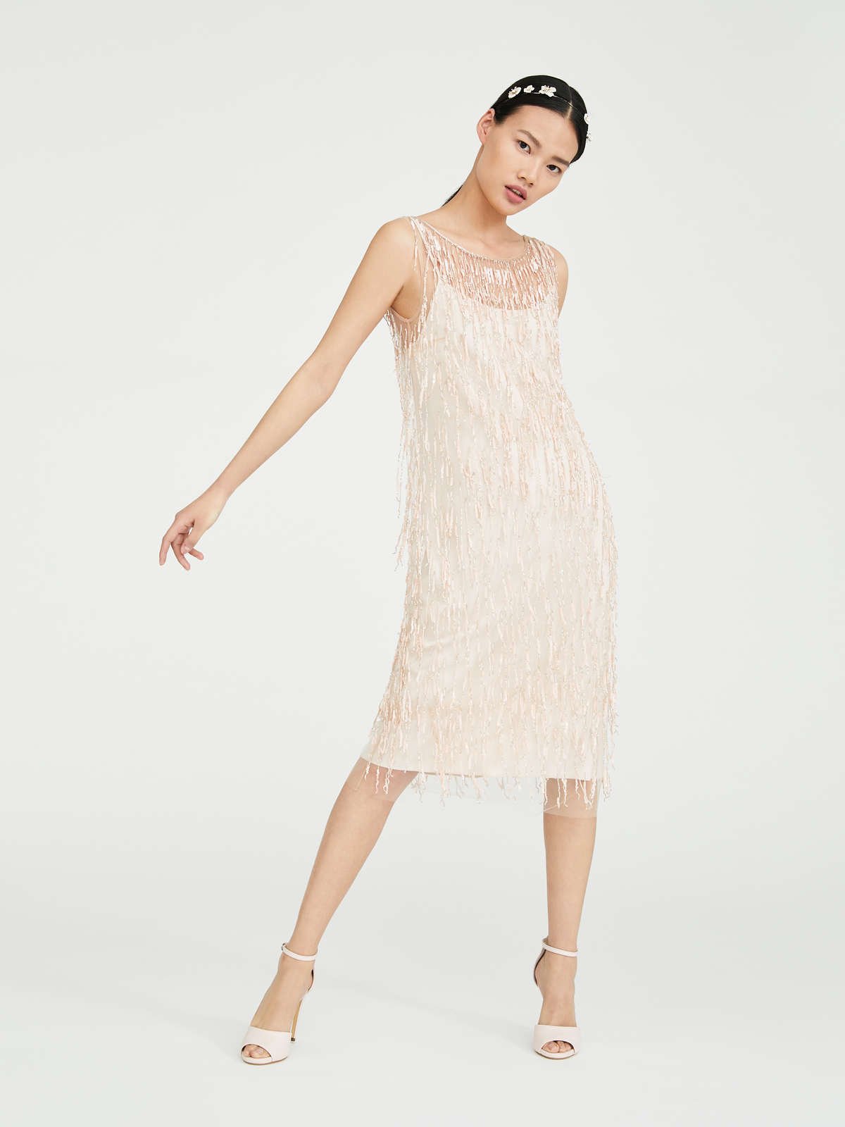 Abito da sposa corto stile charleston Max Mara 2021 prezzo 2500 euro