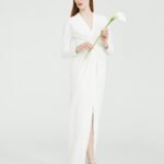 Abito da sposa dal sapore vintage Max Mara modello Dalmata prezzo 1250 euro