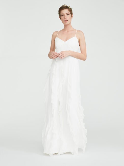 Abito da sposa sottoveste in seta Max Mara 2021 Abito da sposa sottoveste in seta Max Mara 2021
