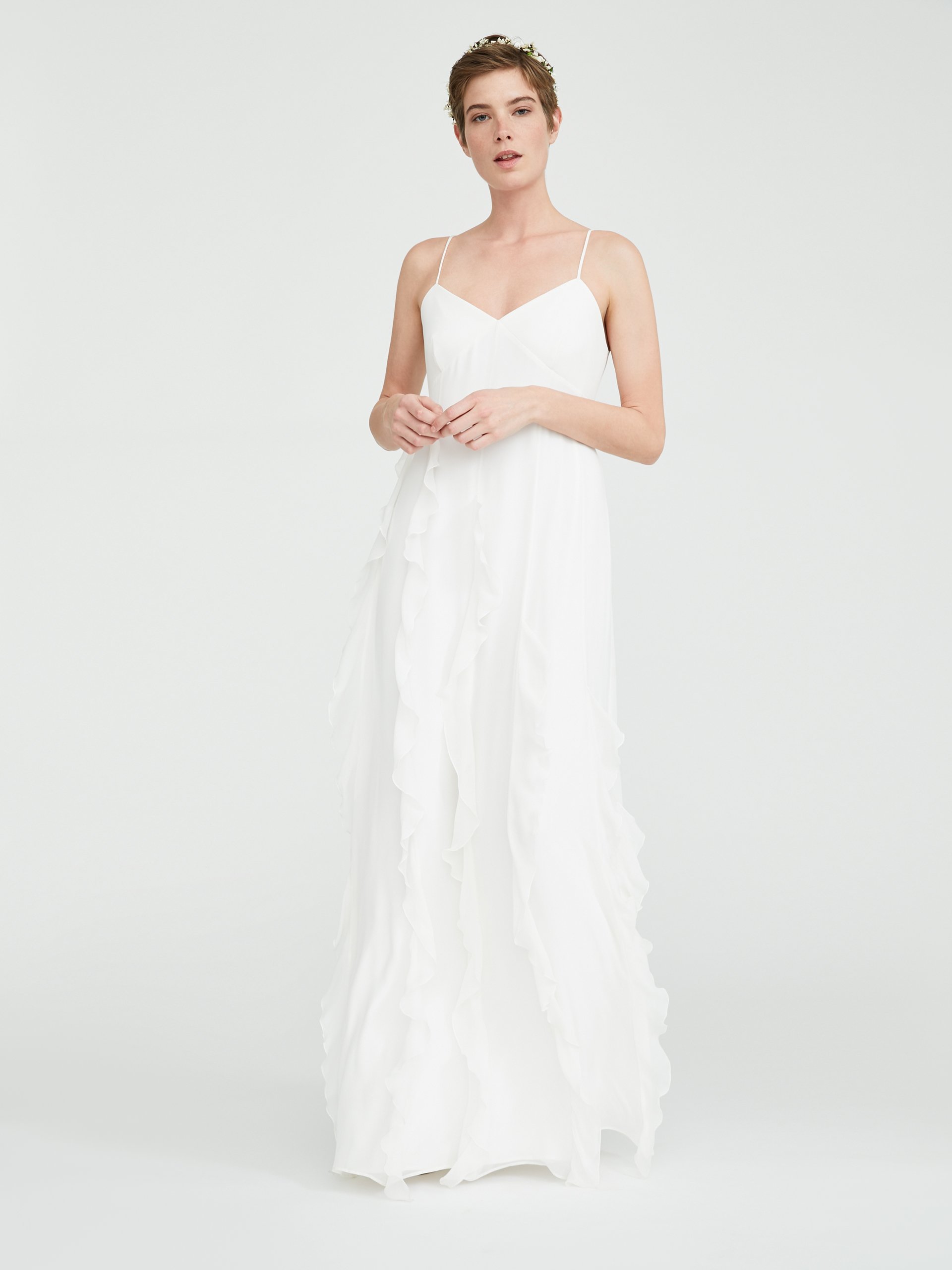 Abito da sposa sottoveste in seta Max Mara 2021