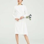 Max Mara abito da sposa corto 2021 modello Ara prezzo 990 euro
