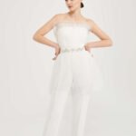 Max Mara tuta da sposa con pantaloni 2021