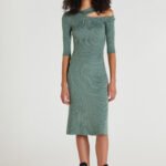 Patrizia Pepe Abito midi in maglia estate 2021