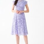 Rinascimento vestito elegante in pizzo estate 2021