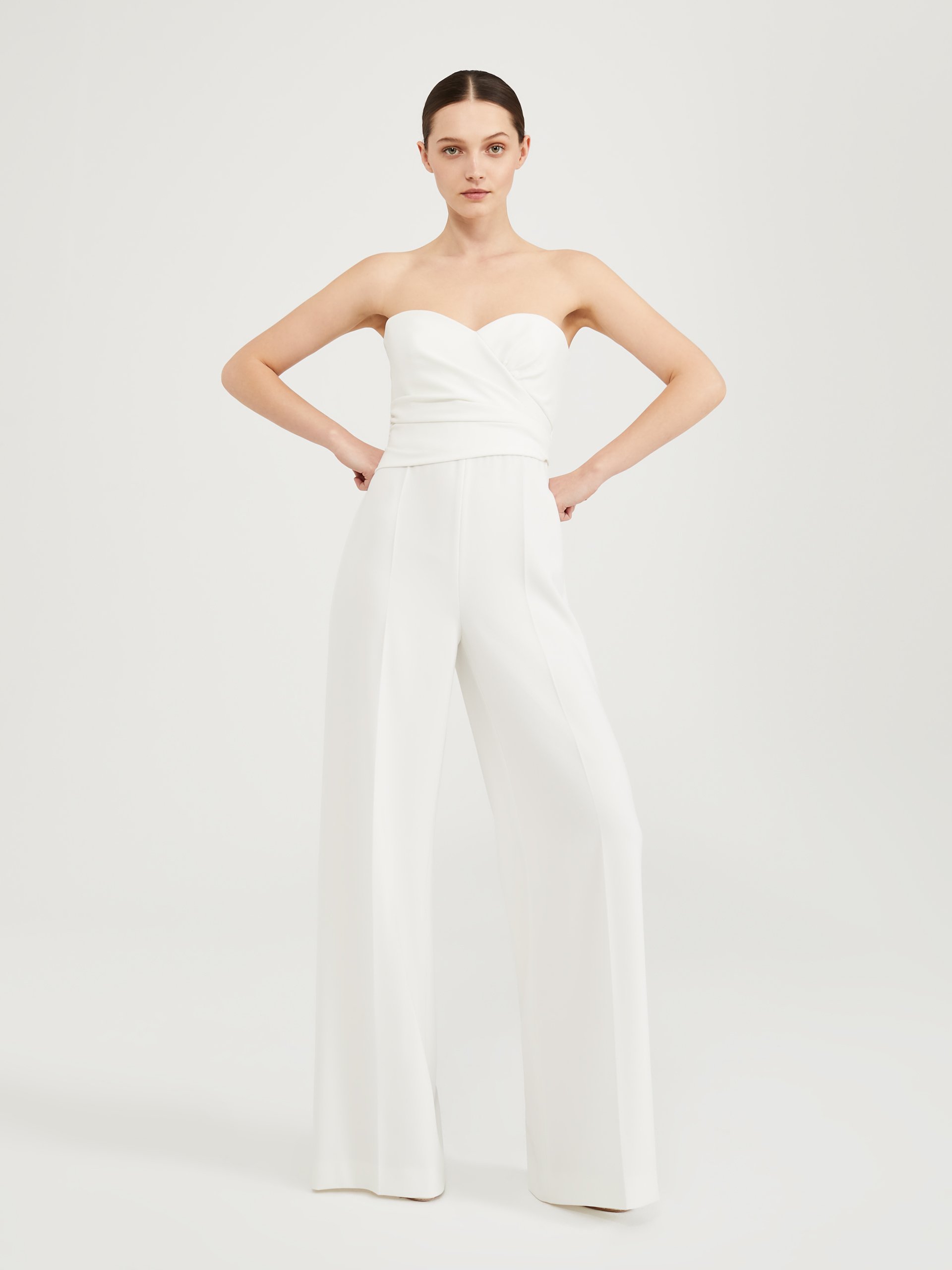 Tuta da sposa modello Gesti Max Mara prezzo 890 euro