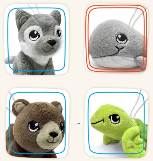 Peluche Uovo di Pasqua Kinder 2021 WWF Peluche Uovo di Pasqua Kinder 2021 WWF