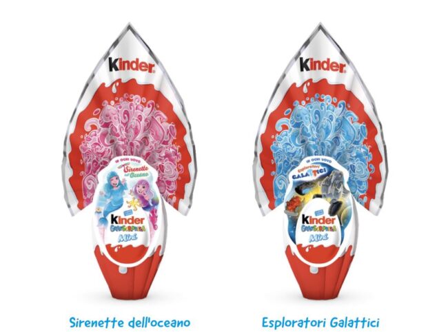 Uova di Pasqua Kinder Gransorpresa 2021 Mini da 41 grammi Uova di Pasqua Kinder Gransorpresa 2021 Mini da 41 grammi