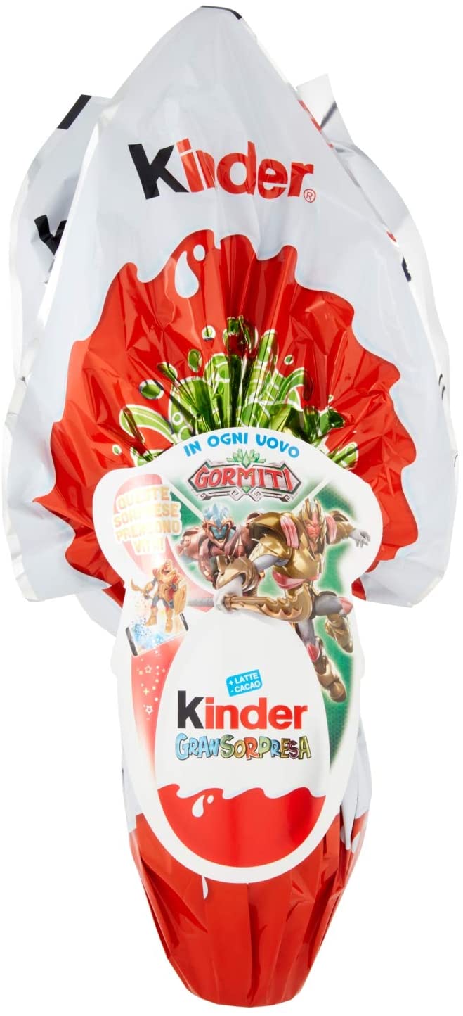 Uovo di Pasqua Kinder 2021 Gormiti