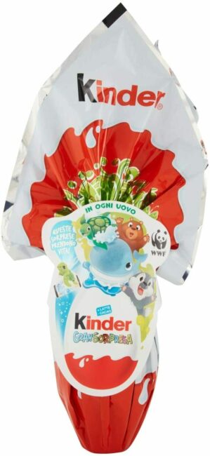 Uovo di Pasqua Kinder 2021 WWF Animali Uovo di Pasqua Kinder 2021 WWF Animali