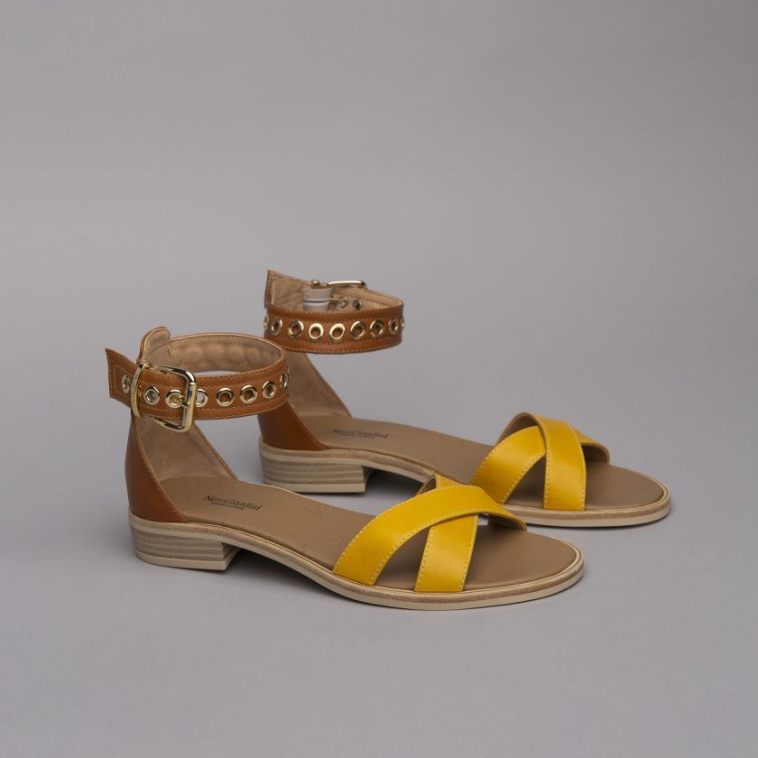 Nero Giardini sandali in pelle bassi estate 2021