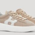 Nuove sneakers in suede beige Hogan primavera 2021