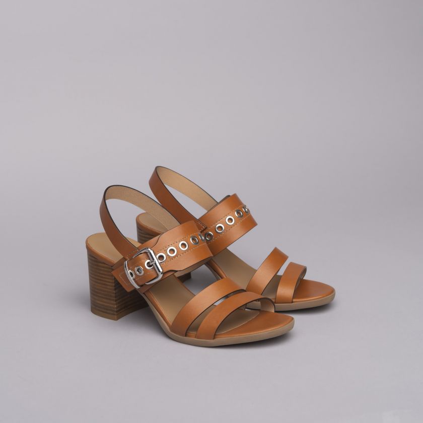 Sandali con tacco grosso medio NG