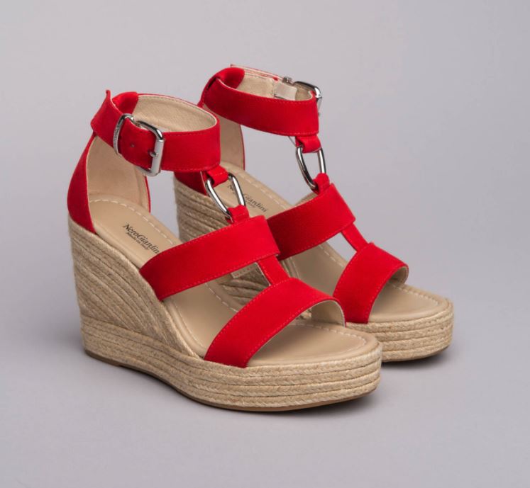 Zeppe in camoscio Nero Giardini estate 2021