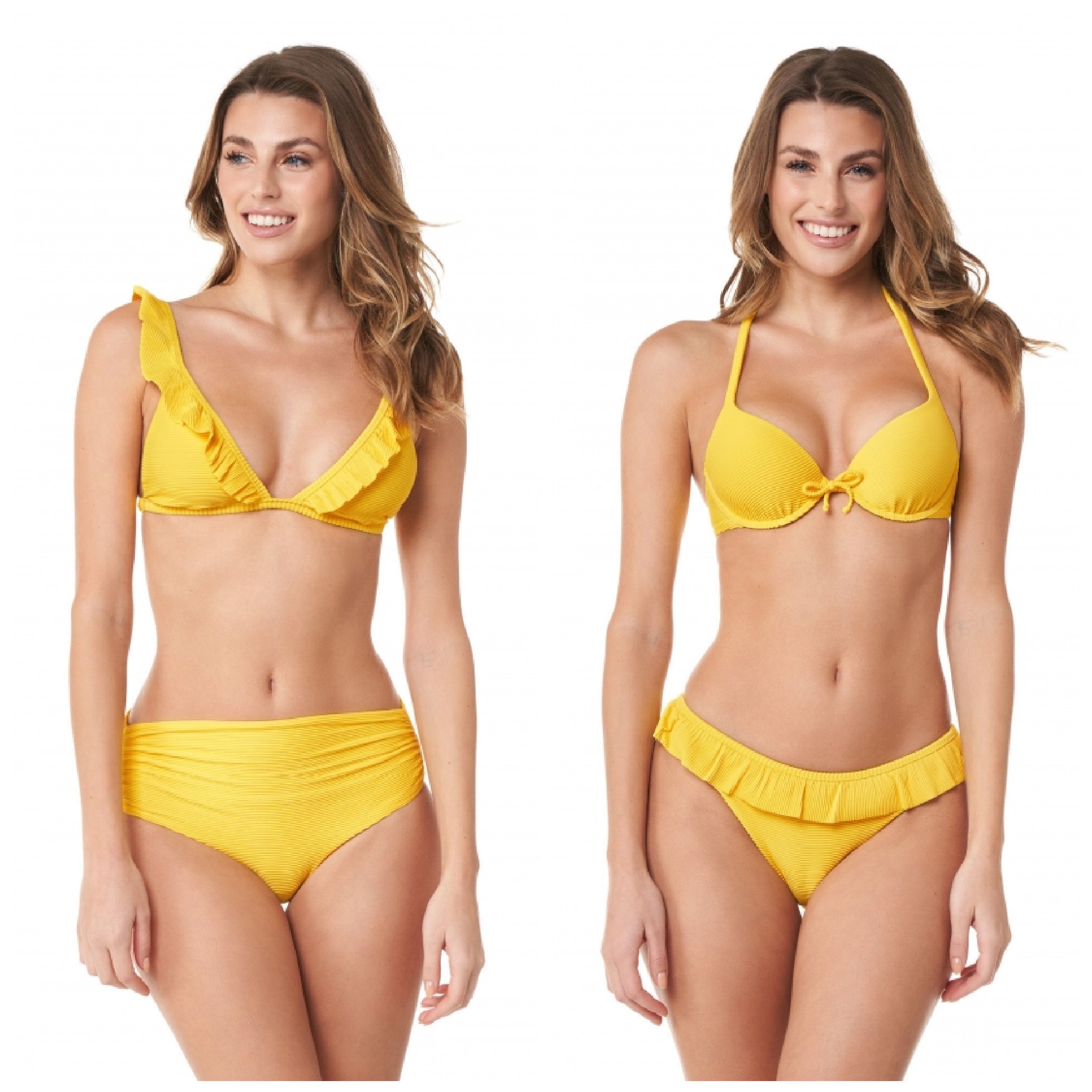 Costumi da bagno gialli Goldenpoint Estate 2021